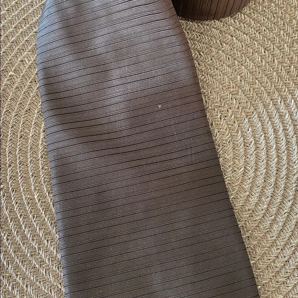 DKNY Charcoal Striped Men's Tie
